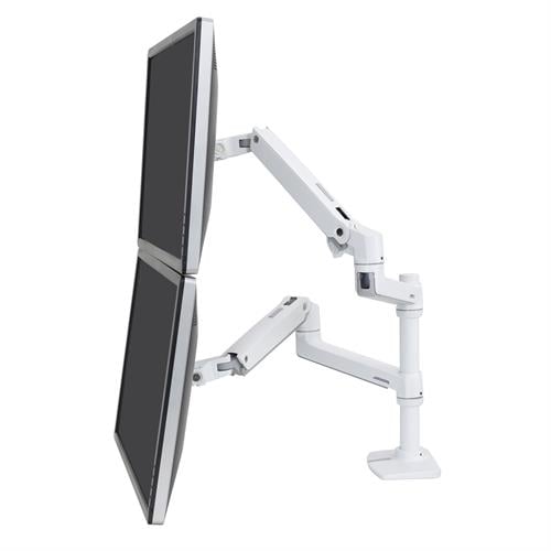 Ergotron LX Dual Stacking Arm White (45 - 492 - 216)