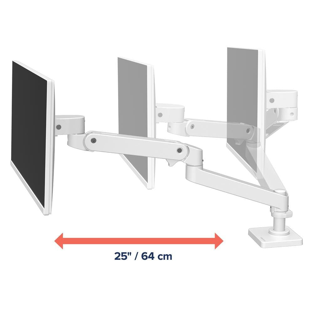 Ergotron LX Pro Desk Monitor Arm White – SourceIT