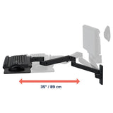 Ergotron LX Pro Wall Keyboard Arm Black (45 - 685 - 292)