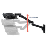 Ergotron LX Pro Wall Keyboard Arm Black (45 - 685 - 292)