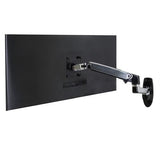 Ergotron LX Wall Mount Monitor Arm Polished Aluminum (45 - 243 - 026)