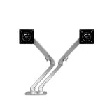Ergotron MXV Desk Dual Monitor Arm Polished Aluminum (45 - 496 - 026)