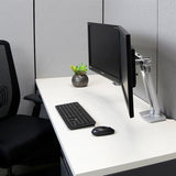 Ergotron MXV Desk Dual Monitor Arm Polished Aluminum (45 - 496 - 026)