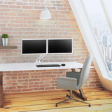 Ergotron MXV Desk Mount Dual - Monitor Arm White (45 - 496 - 216)