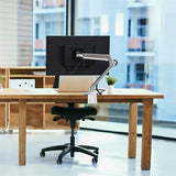 Ergotron MXV Desk Mount Monitor Arm Polished Aluminum (45 - 486 - 026)