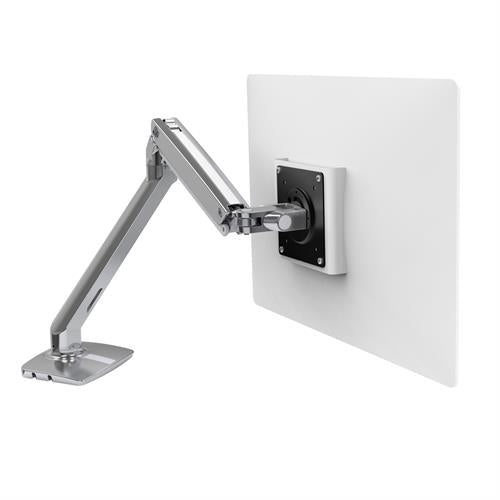 Ergotron MXV Desk Mount Monitor Arm Polished Aluminum (45 - 486 - 026)