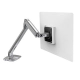Ergotron MXV Desk Mount Monitor Arm Polished Aluminum (45 - 486 - 026)