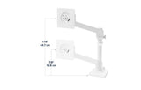 Ergotron NX Monitor Arm White (45-669-216) - SourceIT