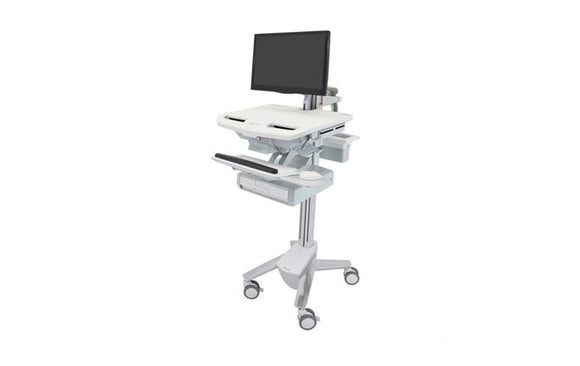 Ergotron StyleView® Cart with LCD Arm, 1 Drawer (1x1) (SV43-1210-0) - SourceIT