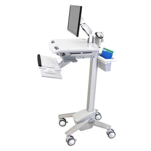 Ergotron StyleView® Cart with LCD Arm Full - Featured Medical Cart (SV41 - 6200 - 0)