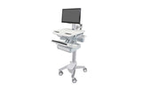 Ergotron StyleView® Cart with LCD Pivot, 1 Drawer (1x1) (SV43-1310-0) - SourceIT