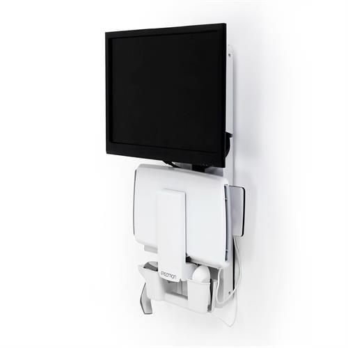 Ergotron StyleView® Sit - Stand Vertical Lift, Patient Room White (61 - 080 - 062)