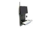 Ergotron StyleView® Vertical Lift, High Traffic Area Black (60-593-195) - SourceIT