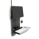 Ergotron StyleView® Vertical Lift, High Traffic Area Black (60 - 593 - 195)