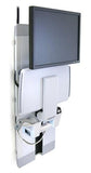 Ergotron StyleView® Vertical Lift, Patient Room White (60 - 609 - 216)