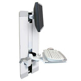 Ergotron StyleView® Vertical Lift, Patient Room White (60 - 609 - 216)
