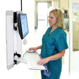 Ergotron StyleView® Vertical Lift, Patient Room White (60 - 609 - 216)