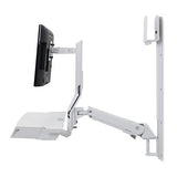 Ergotron SV Combo System Worksurface, Small CPU Holder White (45 - 594 - 216)