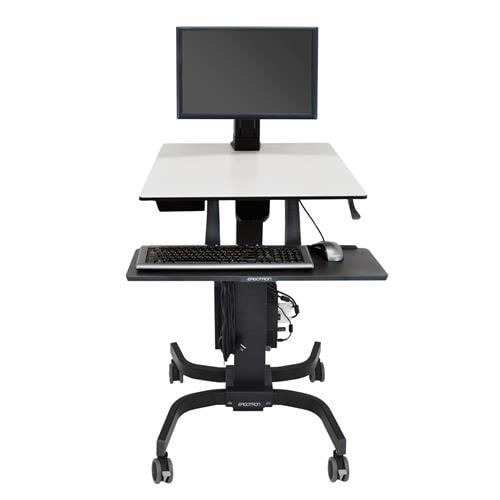 Ergotron WorkFit - C Single HD Sit - Stand Workstation Black (24 - 216 - 085)
