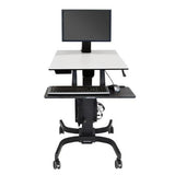 Ergotron WorkFit - C Single LD Sit - Stand Workstation Black (24 - 215 - 085)