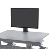 Ergotron WorkFit Single LD Monitor Kit Black (97 - 935 - 085)