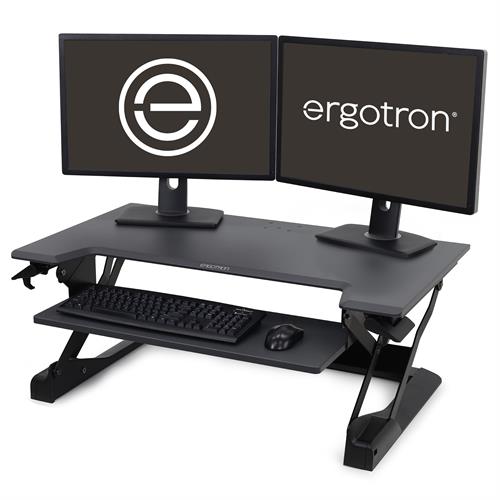 Ergotron WorkFit - TL Sit - Stand Desktop Workstation Black (33 - 406 - 085)