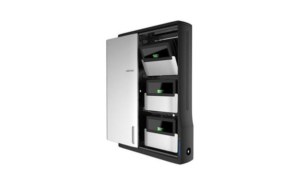 Ergotron Zip12 Charging Wall Cabinet, US/CA/MX (DM12-1006-1) - SourceIT