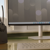 Jabra Evolve3 45 MS Stereo Wireless ANC Headset USB-C with Stand