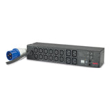 APC Rack PDU, Metered, 2U, 32A, 230V, (12) C13 & (4) C19 - SourceIT