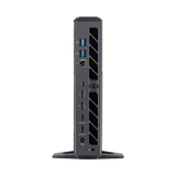 ASUS ROG NUC (2025) RNUC15JNK9X489A0 rear view showing Thunderbolt 4, HDMI 2.1 and DisplayPort 2.1 ports