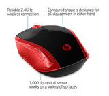 HP 200 Empress Red Wireless Mouse (2HU82AA) - SourceIT