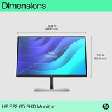 HP E22 G5 21.5 - inch FHD Monitor (6N4E8AA) - SourceIT