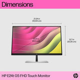 HP E24t G5 23.8-inch FHD Touch Monitor