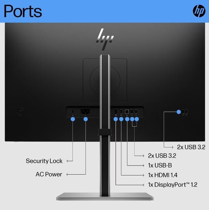 HP E27u G5 27-inch QHD Monitor – SourceIT