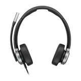 HP Poly Mission 625 Stereo USB Wired Headset Leatherette