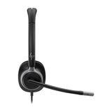 HP Poly Mission 625 Stereo USB Wired Headset Leatherette