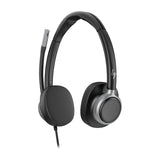HP Poly Mission 625 Stereo USB Wired Headset Leatherette