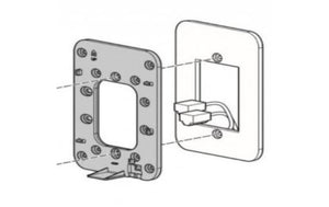 HPE Aruba AP - 503H - MNT2 Dual - gang Mount Kit (R3V61A) - SourceIT