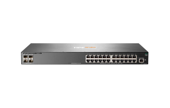 HPE Aruba Networking 2930F 24G 4SFP+ Switch 10GbE uplink (JL253A) - SourceIT