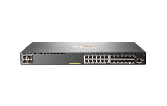 HPE Aruba Networking 2930F 48G 4SFP Switch 10GbE uplinks PoE+ (JL261A) - SourceIT