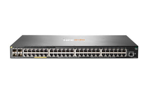 HPE Aruba Networking 2930F 48G 4SFP Switch 10GbE uplinks PoE+ (JL262A) - SourceIT