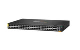 HPE Aruba Networking CX 6200F 48G Class4 PoE 4SFP+ 370W Switch (JL727B) - SourceIT