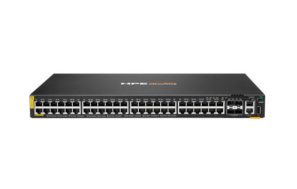 HPE Aruba Networking CX 6200F 48G Class4 PoE 4SFP+ 370W Switch (JL727B) - SourceIT