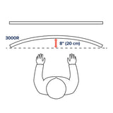 Ergotron HX Wall Monitor Arm Polished Aluminum (45-478-026) - diagram