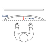 Ergotron HX Desk Monitor Arm Matte Black (45-475-224) - diagram