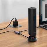 Insta360 Wave Y-Cable and Power Adapter powering Insta360 Wave