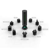 Insta360 Wave Y-Cable and Power Adapter regional plug types
