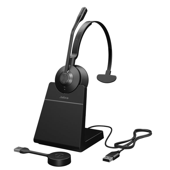 Jabra Engage 55 SE Mono MS Wireless DECT Headset w/ Stand USB - A (9653 - 455 - 111)