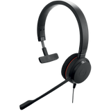 Jabra Evolve 20 Mono Headset - Side View
