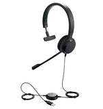 Jabra Evolve 30 II UC Mono Office Headset USB-A, 3.5mm (5393-829-309) - SourceIT